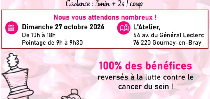 1er tournoi de Blitz