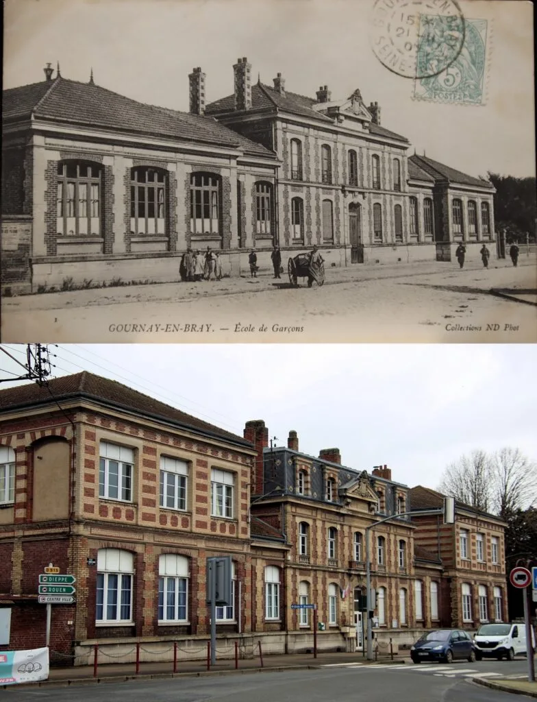 3 - Échos de l'école – Façade ancienne école de garçons